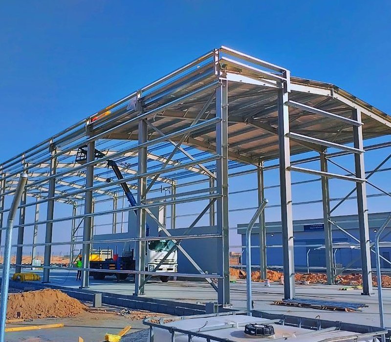 أعمال الهياكل المعدنية